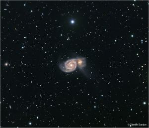 The Whirlpool galaxy