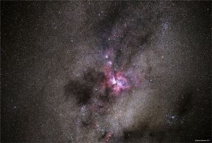 Mlhovina Eta Carinae, Lodní kýl, ESO obs., La Silla, Chile, Nikon D810A, Zeiss Otus 85/1,4