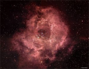 The Rosette Nebula, Tak FSQ 106, CCD