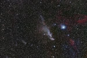The Witch head nebula, ESO obser., La Silla, Chile, Nikon D810A, Zeiss Sonnar 135/2